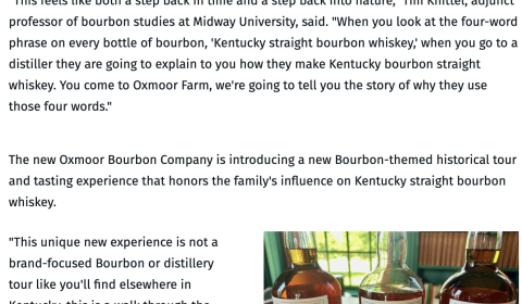 Screen shot of article in link
